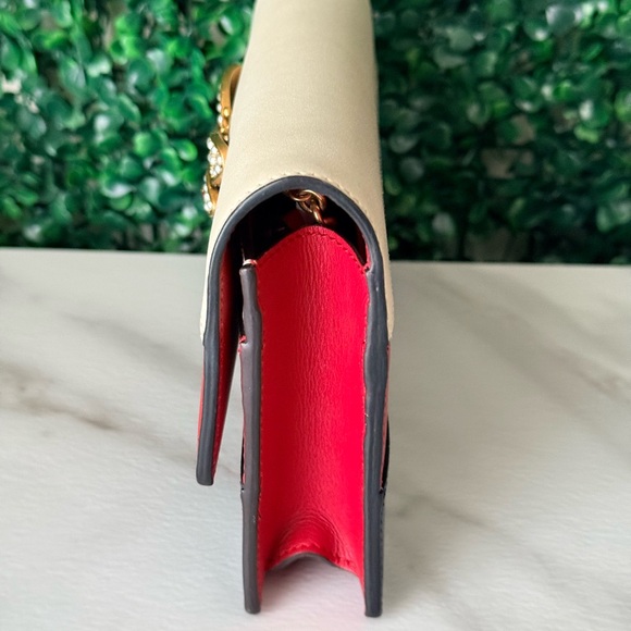 Gucci Red, White, and Blue Women's Bee Queen Margaret Crossbody Bag - Picture 6 of 10